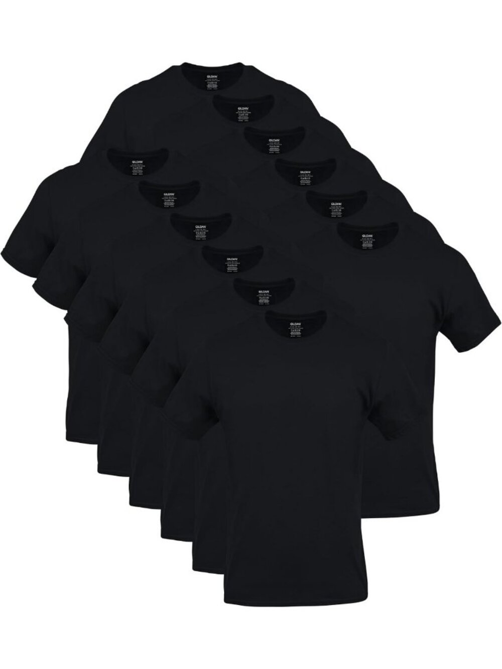 Men's Crew T-Shirts Multipack, Soft Cotton Basics, Casual Wear Essentials